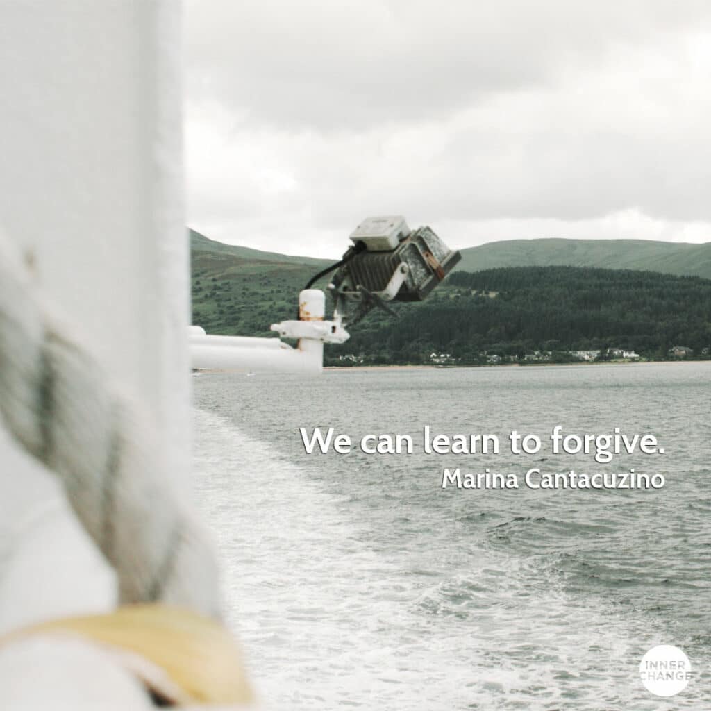 Quote from Marina Cantacuzino We can learn to forgive.